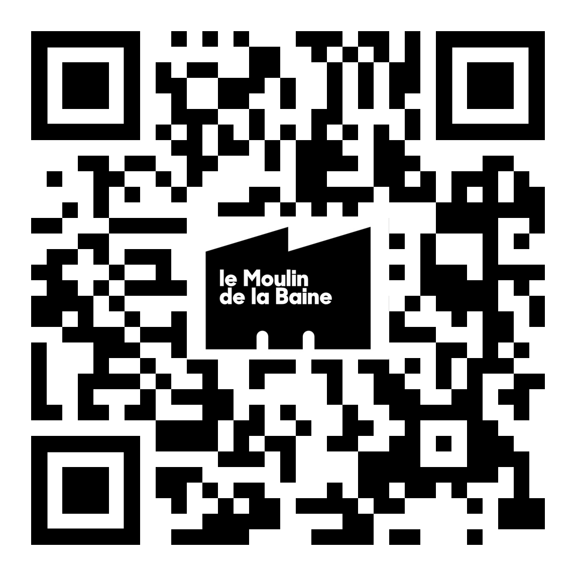 QRcode Moulin de la Baine